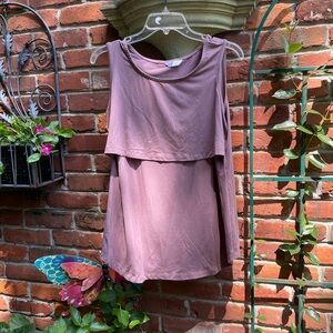 Kindred Bravely Mauve Sleeveless Blouse